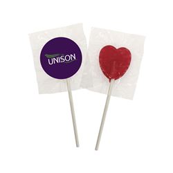 Picture of Heart Shaped Lollipops