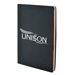 Picture of LGBT+ A5 Black PU Cover Notebook