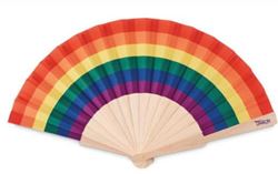 Picture of LGBT+ Rainbow Fan