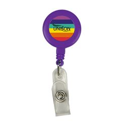 Picture of LGBT+ Rainbow Yo-Yo Badge Reel