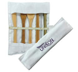 Picture of Bamboo Pouch Cutlery Set