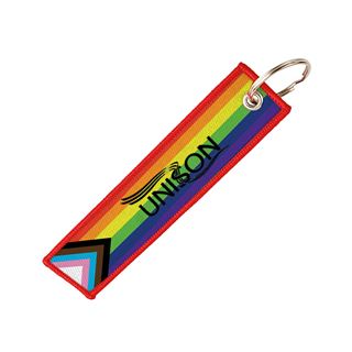 Picture of LGBT+ Embroidered Keyring