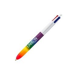 Picture of LGBT+ BiC 4 Colours Rainbow Ballpen