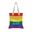 Picture of LGBT+ Canvas Rainbow Shopper
