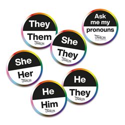 Picture of Pronoun Badge