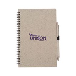 Picture of Wheat Straw Notebook with Pen