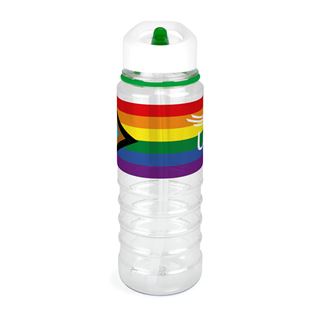 Picture of LGBT+ Progress Rainbow Water Bottle 